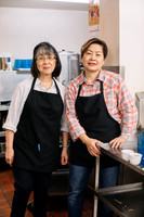 Maria Fong & Anna Ma (our 2 main waitresses)